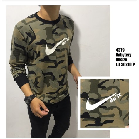 BAJU KAOS PRIA LENGAN PANJANG JAKET SWEATER HOODIE JUMBO POLOS 4