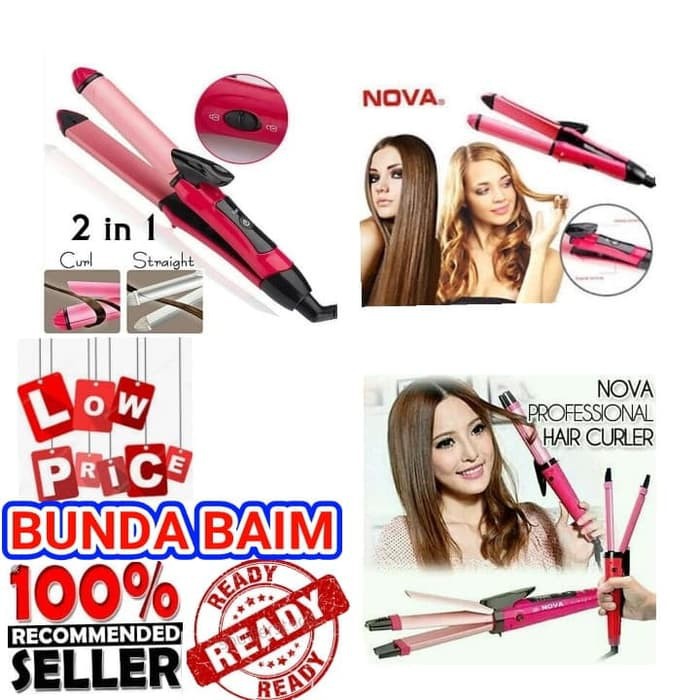 CATOK NOVA 2in1 NHC2009 / CATOKAN RAMBUT PELURUS RAMBUT NOVA 2009 SB