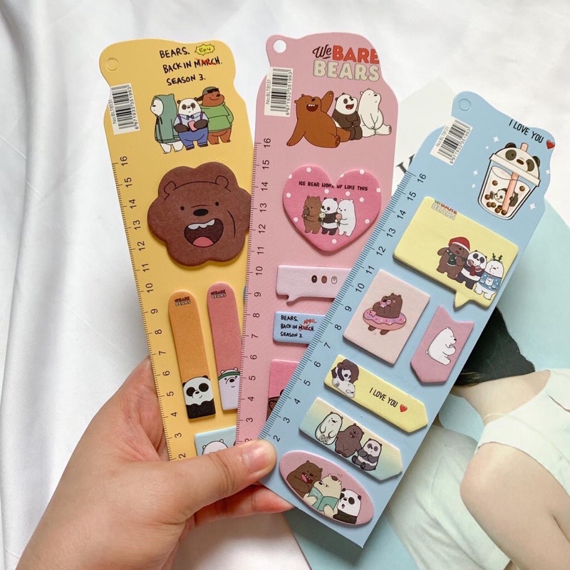READY STOCK BISA COD - AESTHETIC STICKY NOTE MEMO PAD PAPER INDEKS PEMBATAS BUKU PENANDA HALAMAN KARAKTER KARTUN HEWAN LUCU BERUANG SAPI KELINCI FANCY BUNGA KAWAII KUCING IMUT MURAH IMPOR VIRAL GAYA REMAJA CEWEK KOREA SEKOLAH ANAK PEREMPUAN KERTAS TEMPEL