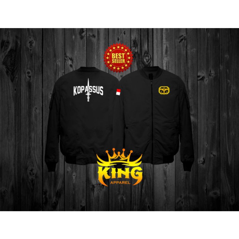 Jaket Bomber KOPASUS - Bahan ANTI-AIR