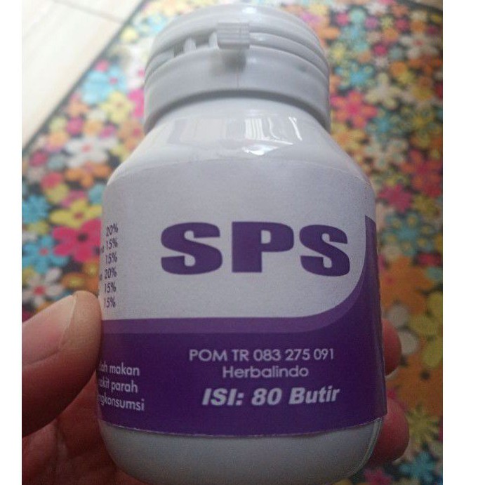HERBAL SPS 1 BOTOL ISI 80 KAPSUL OBAT HERBAL ALAMI
