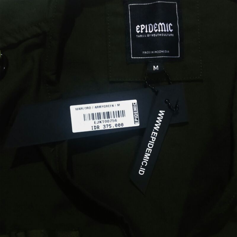 Epidemic Vest Army Green