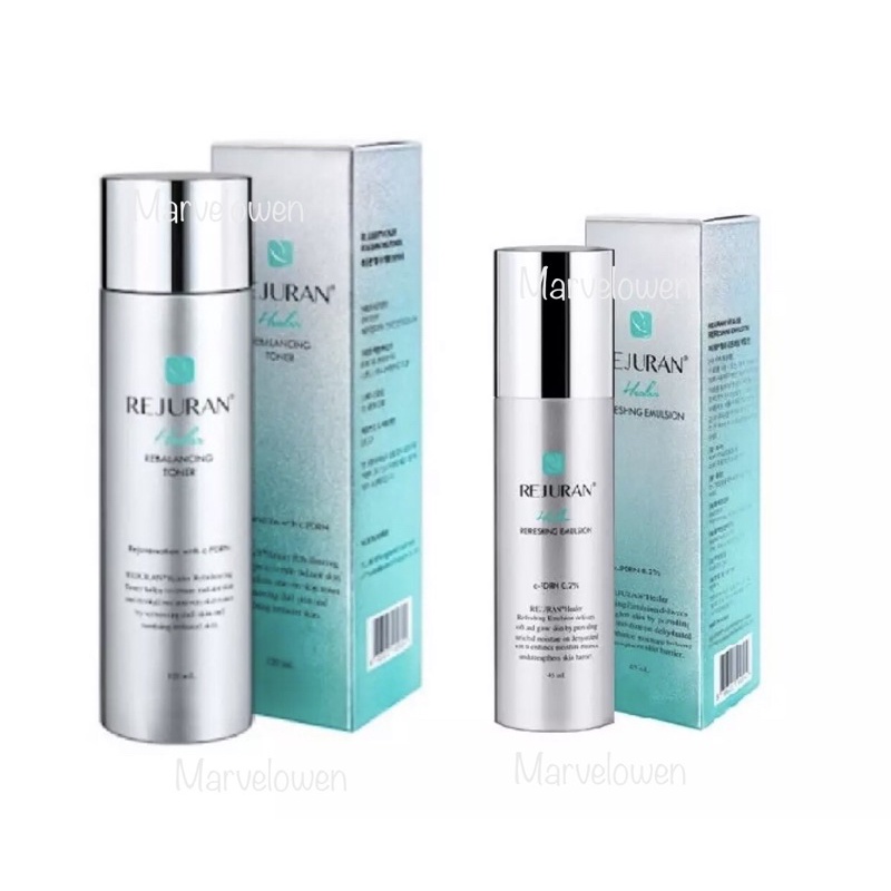 REJURAN PAKET HEALER REBALANCING TONER N HEALER REFRESHING EMULSION ORIGINAL KOREA