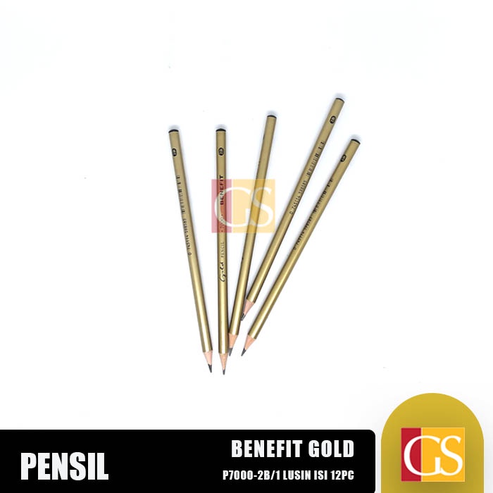 

PENSIL 2B BENEFIT GOLD EMAS (1PCS)