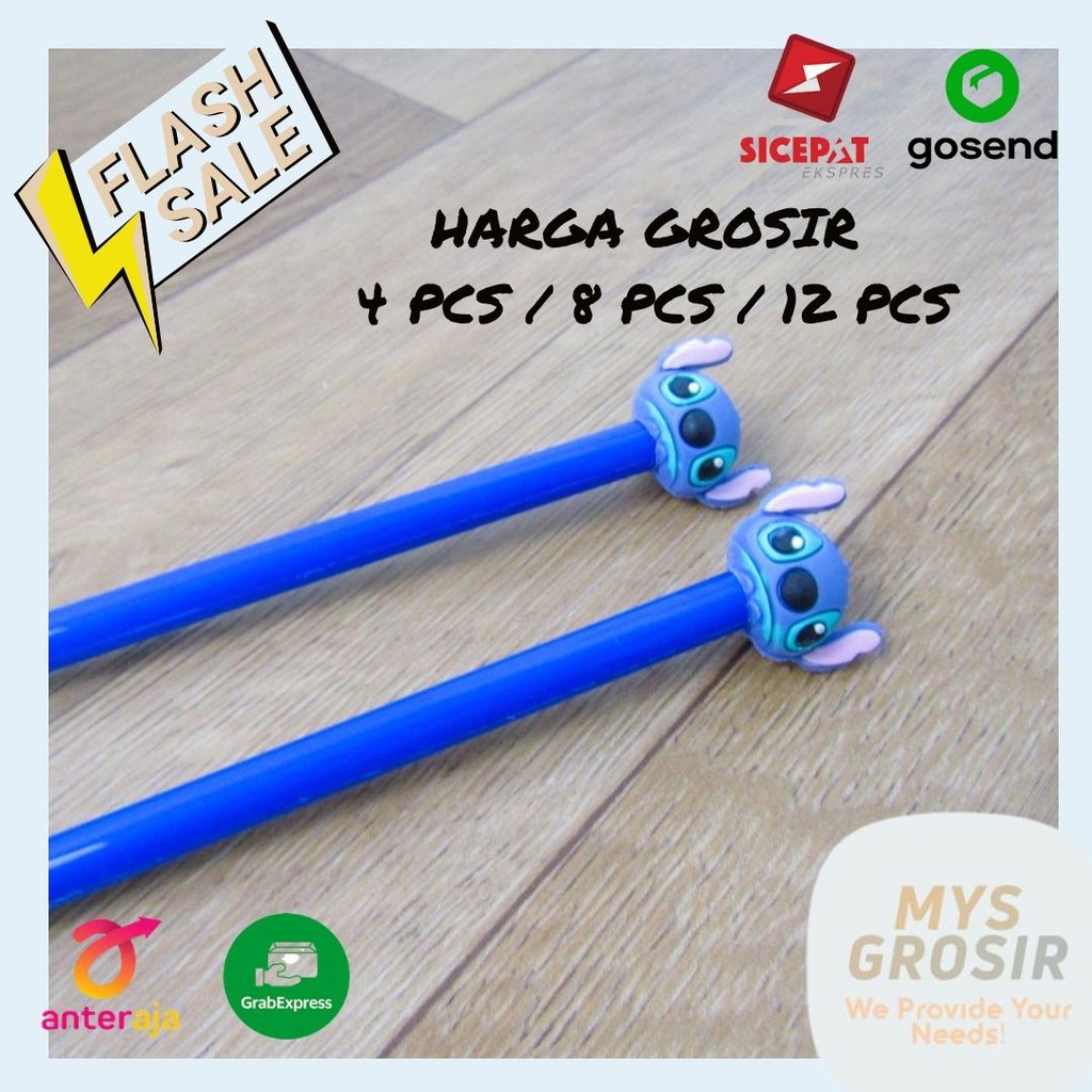 

GROSIR HARGA LEBIH MURAH 4PCS / 8PCS /12PCS Pulpen STITCH STATIONARY PULPEN KARAKTER STITCH PENA STITCH PULPEN LILO STITCH KARAKTER GEL