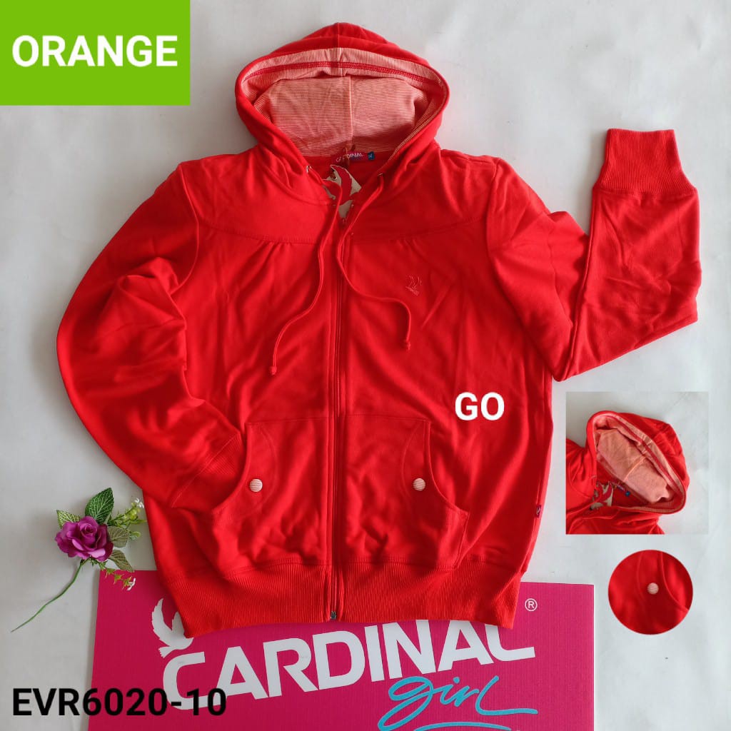 gos CARDINAL SWEATER GIRL 147 Pakaian Wanita Outerwear Jaket Cewek Sweater Katun Cardinal Original