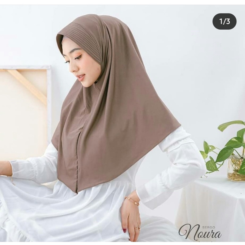 JILBAB BERGO HAMIDAH SPANDEX JERSEY PREMIUM/HIJAB BERGO HAMIDAH SPANDEX JERSEY-5
