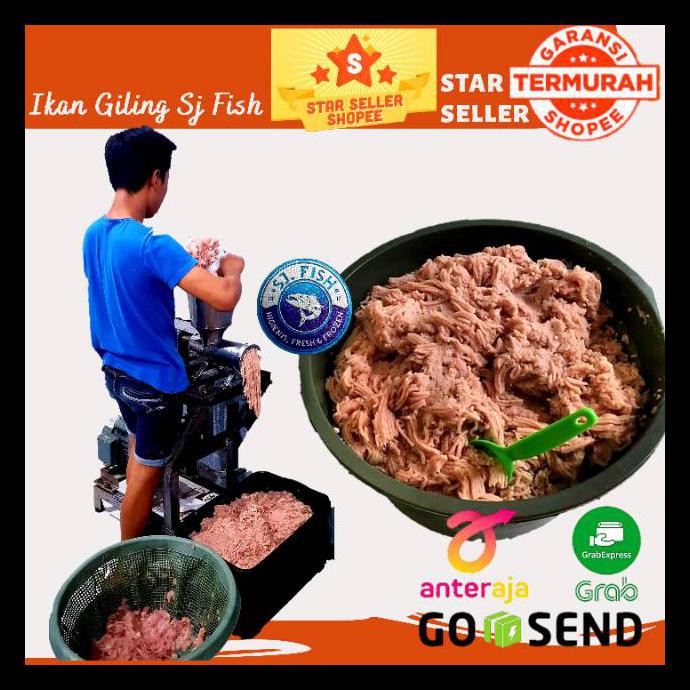 

Promo Ikan Tenggiri Giling Gepeng / Pipih / Cewek / Kawang