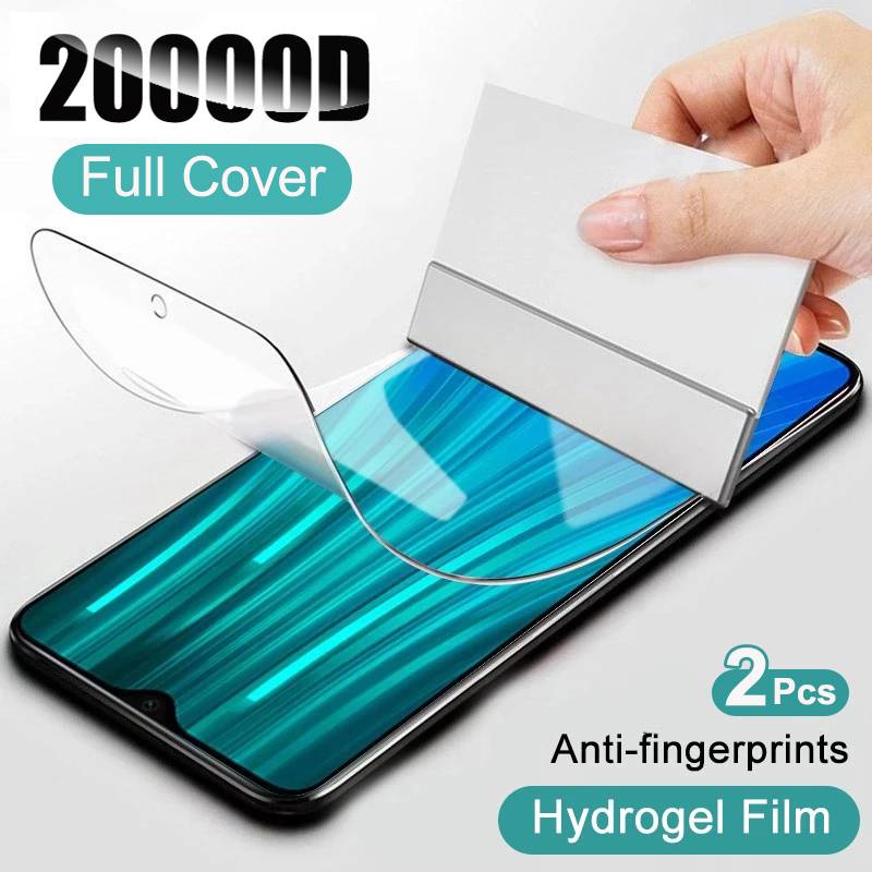 2Pcs Screen Protector For Xiaomi Xiaomi Mi 6X / 6 / 5X / 5S plus / 5S / 10 / 10S / 10 Pro / 11 / 11 pro / 11 ultra / 11  Hydrogel Film For Xiaomi Black shark 2/2 Pro / 1代 / helo / 3 / 3S / 3 Pro / 4 / 4 PRO