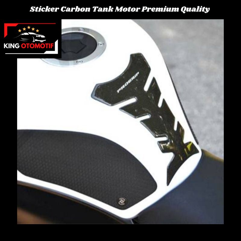 Sticker Carbon 3D Tangki Motor/Tankpad Sticker Carbon Premium Quality