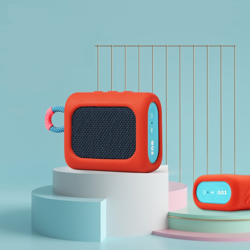 Case Pelindung Speaker Bluetooth JBL GO 3 GO3 Portable Bahan Silikon Tahan Air Untuk Travel