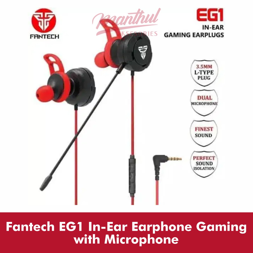 Fantech EG1 In-Ear Earphone Gaming with Microphone