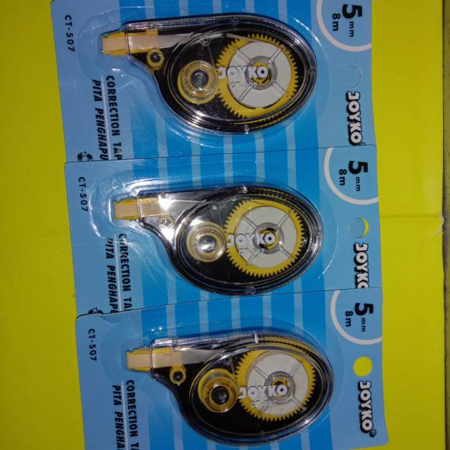 

Tipex kertas joyko/correction tape polos 507-8meter