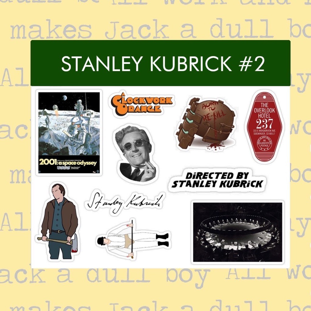 Sticker Film Stanley Kubrick #2
