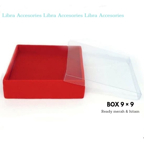 Grosir Kotak Gelang Box Beludru 9x9 box perhiasan hardbox souvenir
