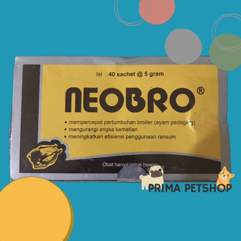 NEOBRO KOTAK ISI 40 SACHET @5G