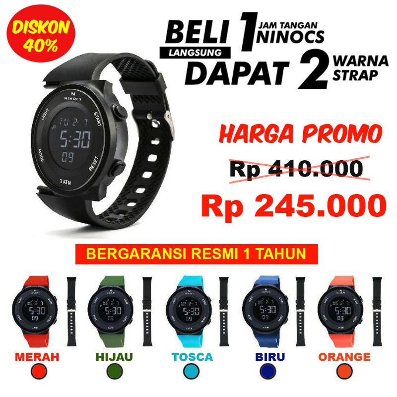 Jam Tangan Ninocs Jam Tangan Sporty