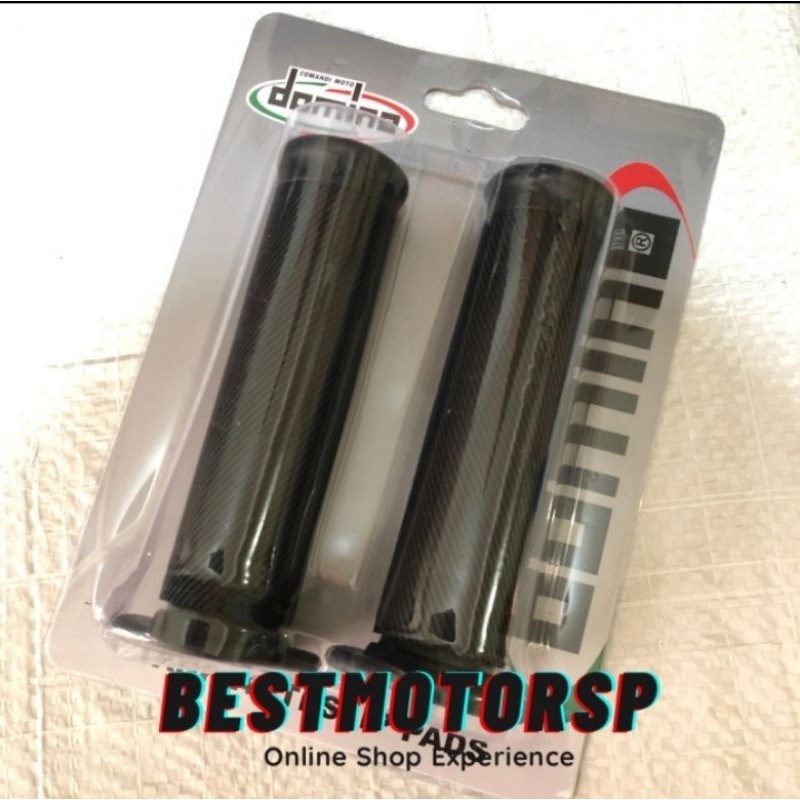 Handgrip Grip Domino Karet Empuk Hitam Full