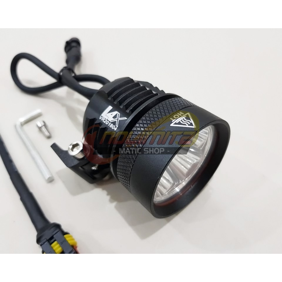 Lampu Sorot Cree LED L4X 40 Watt 4 Titik NMAX XMAX Aerox 155 Lexi PCX