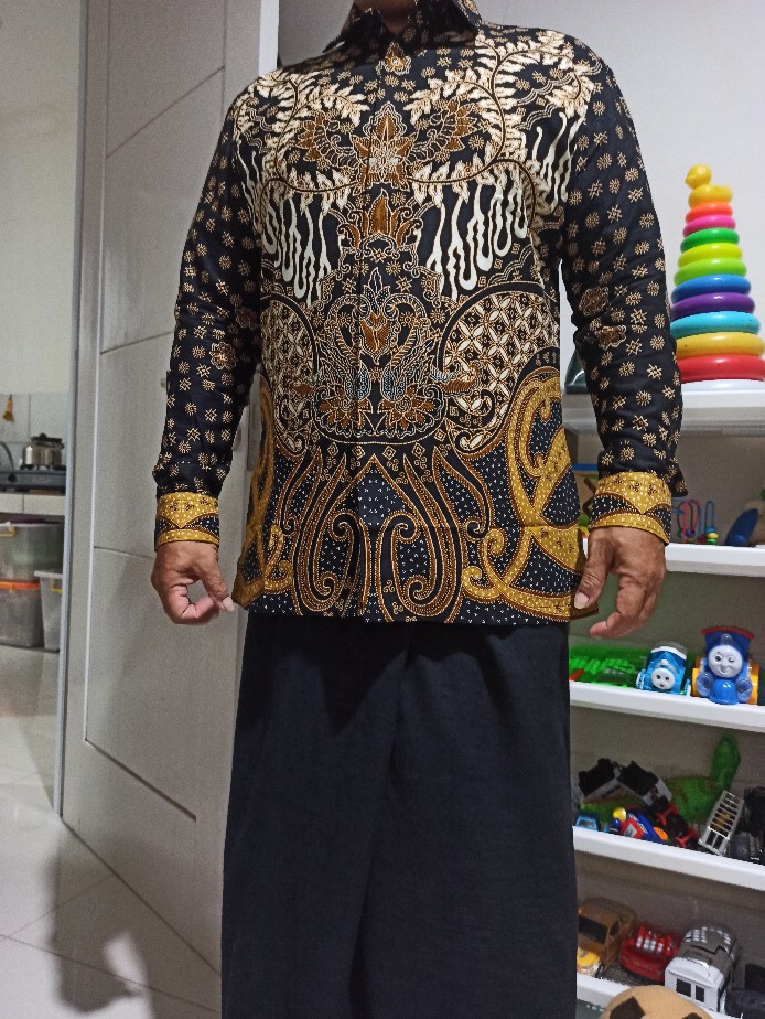 Maginot Kemeja Batik Pria Tanwira-ls Lengan Panjang