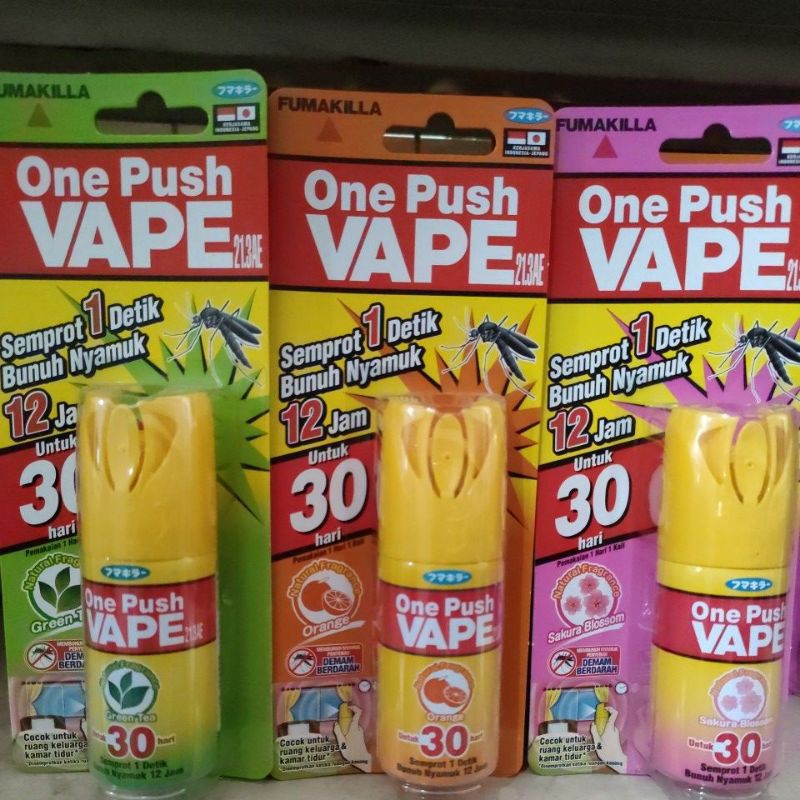 fumakilla one push 30hari