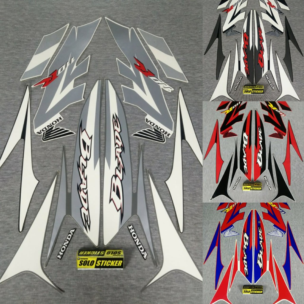 Bisa Cod Striping Sticker Motor Honda Blade 110r 2009 Shopee Bisa Cod Striping Sticker Motor Honda Blade 110r 2009 Shopee