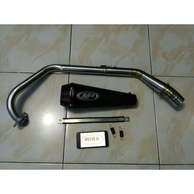 Knalpot racing M4 NEW CBR150R CB150R VIXION R15 NEW XABRE VERZA TIGER MEGAPRO PULSAR MINERVA NMAX