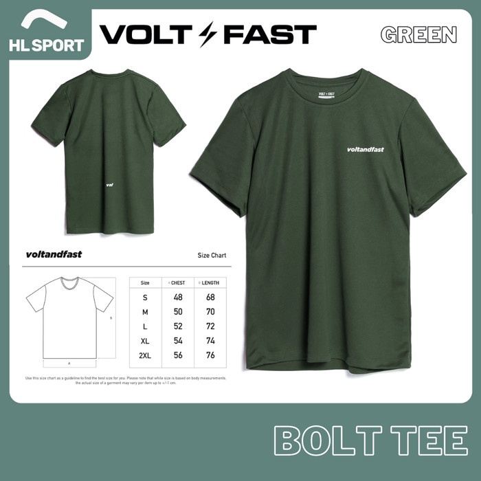 Volt and Fast VNF FastDry BOLT Tee Running Sport Jersey