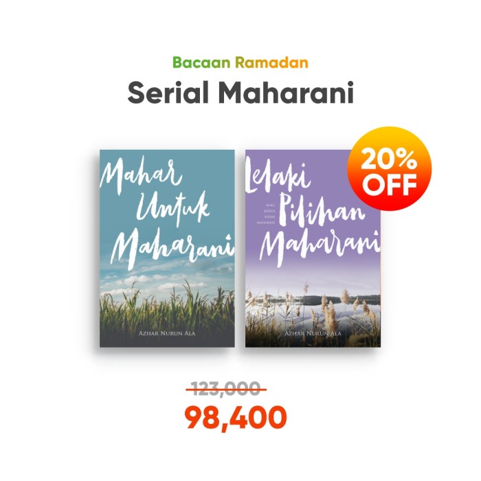 

HOT SALE!!! PAKET SERIAL MAHARANI KARYA NURUN ALA TERBARU