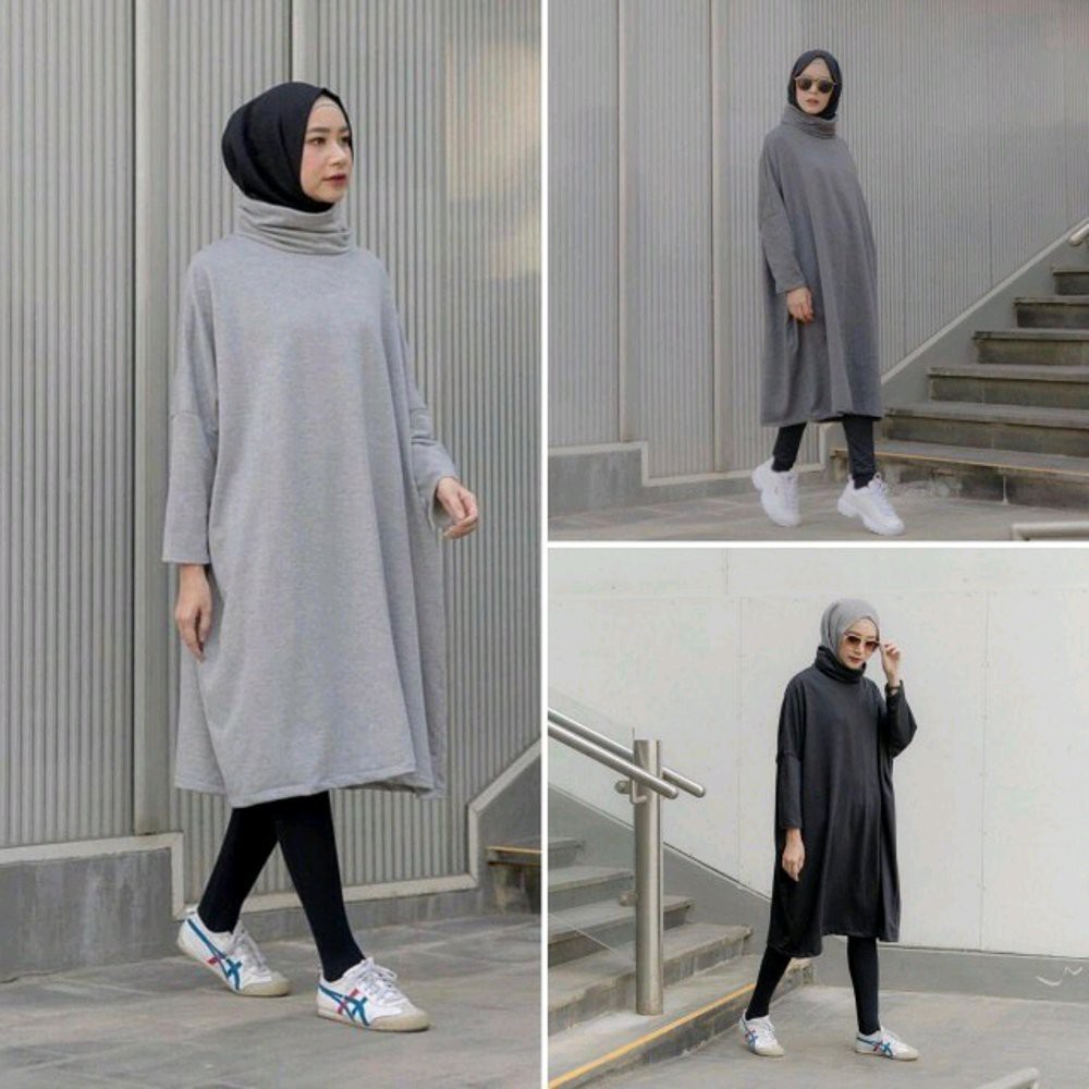 Model Baju  Wanita Hijab  Terbaru Sanita Set Pakaian  