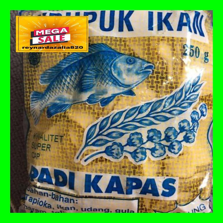 

Chrnar Krupuk Padi Kapas Udang Dan Ikan Super - Udang Chch50D