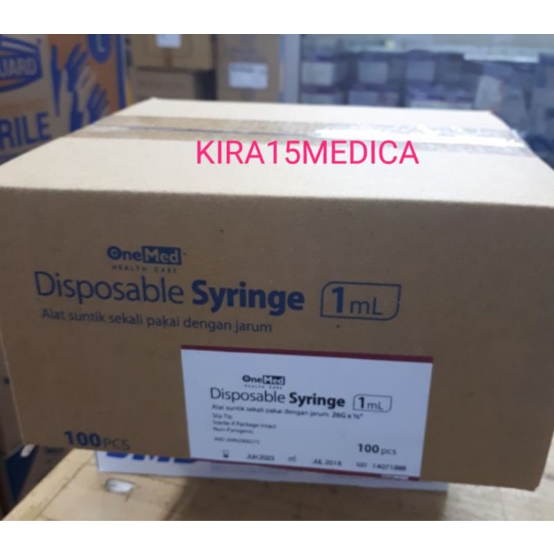 syringe 1 cc Onemed