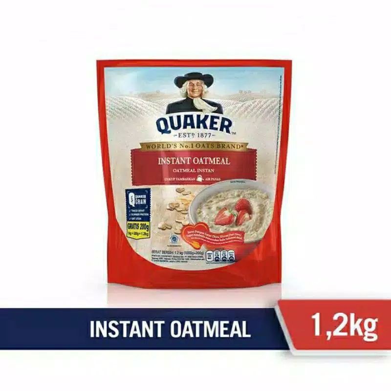 

quaker instans oatmeal 1200 gr