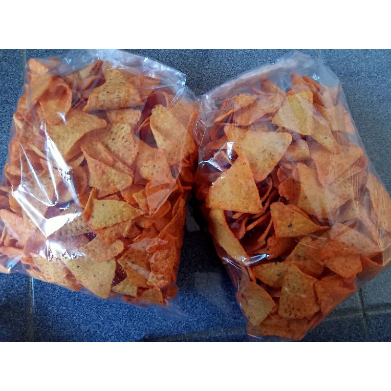 

Kripik Tortila Pedas Gurih Renyah 250gram