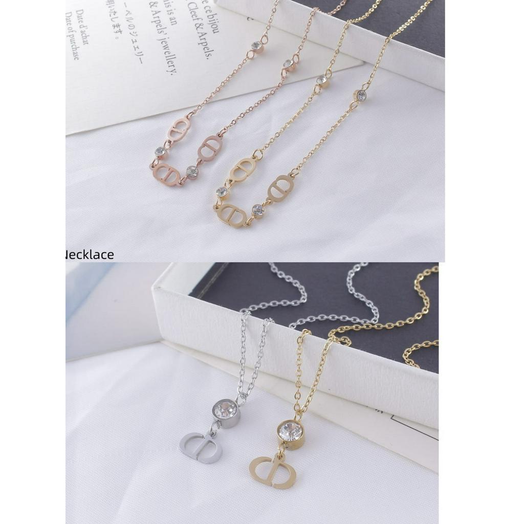 Kalung Titanium Permata Perhiasan Wanita 0411/0015