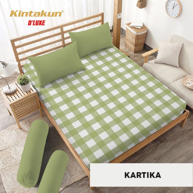 Sprei kintakun Dluxe ukuran 100x200-200x200,sprei murah,sprei terlaris,sprei katun,sprei karakter,