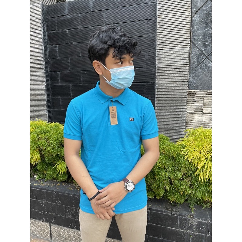 Kaos polo kerah shanghai