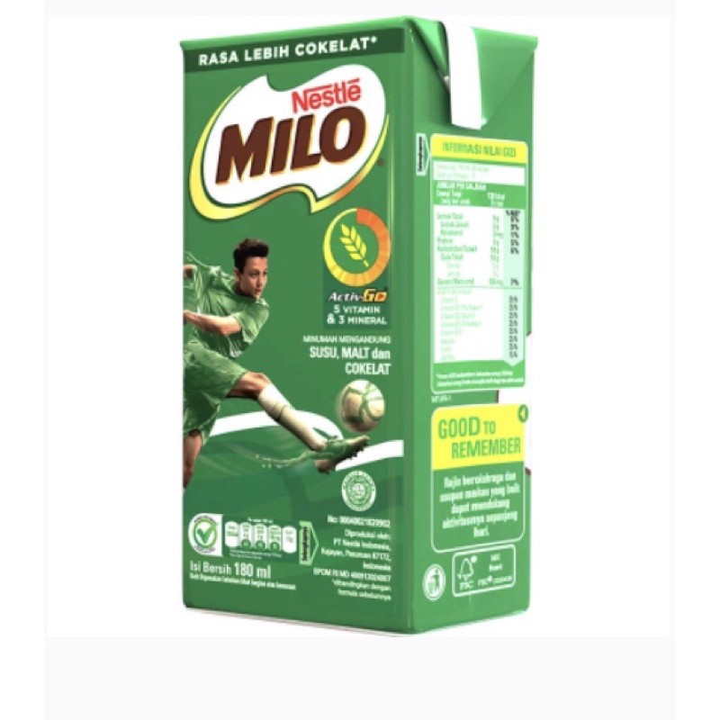 

MILO Activ-Go Cokelat UHT 180ml