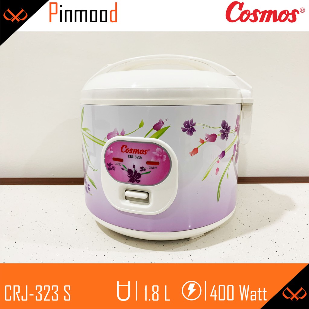 COSMOS MAGIC COM // RICE COOKER CRJ-323 S [ 1.8 LITER ] PENANAK NASI SSV SWG SSO MURAH