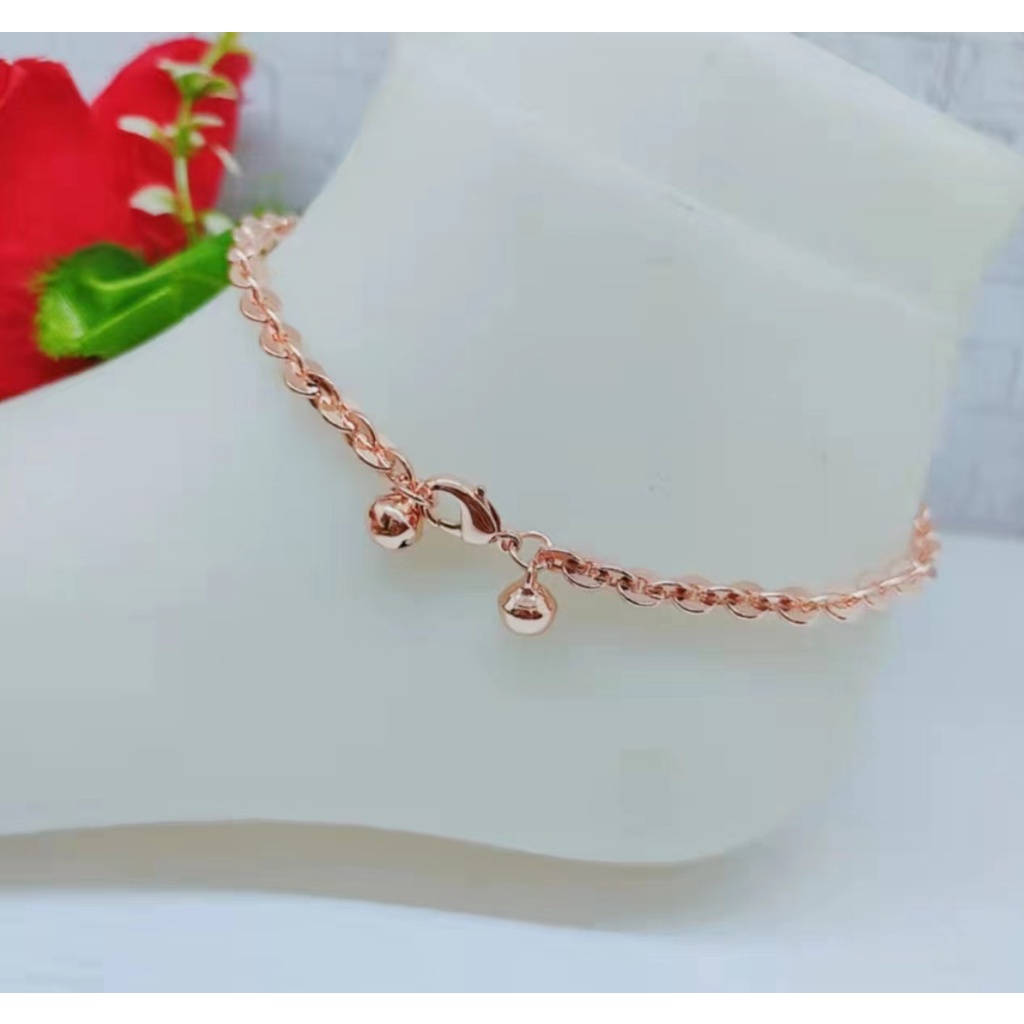 Gelang Kaki &amp; Tangan Xuping Lapis Emas 18k