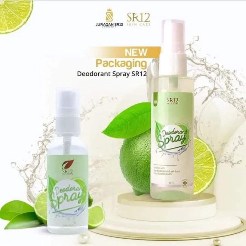 KEMASAN BARU✅ DEODORANT SPRAY REGULER SR12