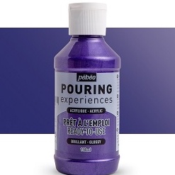 

Gramedia Bandung - Pebeo Pouring experiece Metal Purple