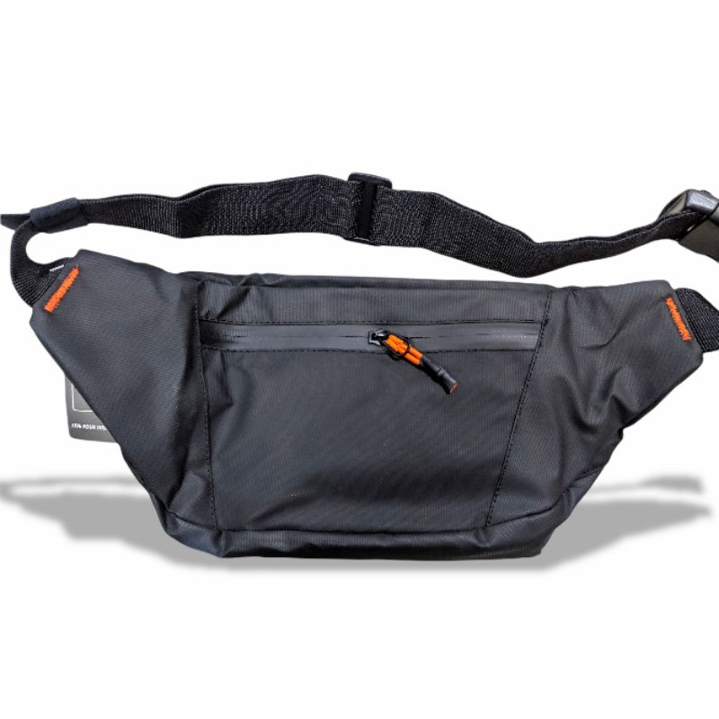 TAS SELEMPANG PRIA HEAVY.BAG. WAIST BAG HEAVY( WATERPROOF) anti air