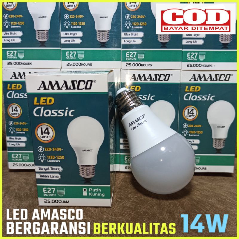 Lampu LED AMASCO 18W/16W//14W/11W/9W/7W/5W/3W