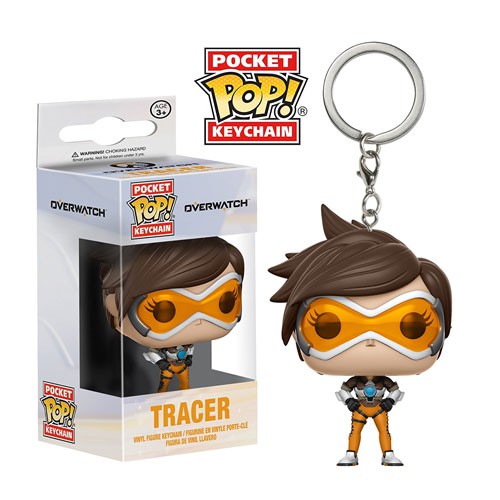 Funko POP Keychain Overwatch: Tracer