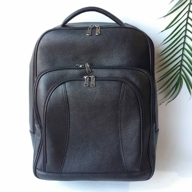 TAS RANSEL PRIA ASLI KULIT SAPI PAPIRUT GARUT