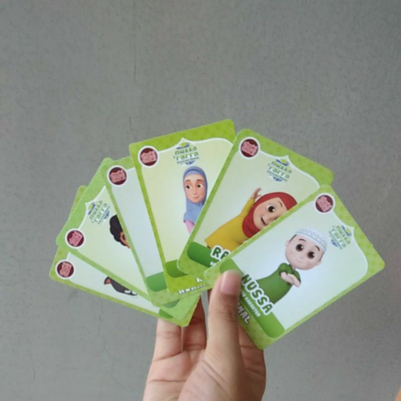 Choki choki photocard Nussa Rarra — normal