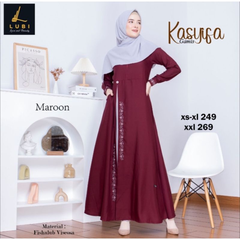 Gamis Lubi Kasyifa Terbaru
