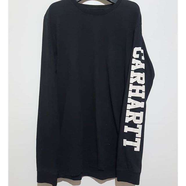 kaos long sleeve carhartt second branded