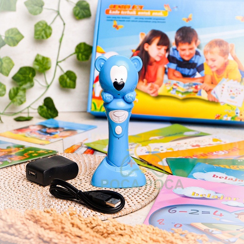 Genius Boy Buku Belajar Inggris Mandarin Bicara Sendiri Anti Gadget Kado Ulang Tahun Birthday